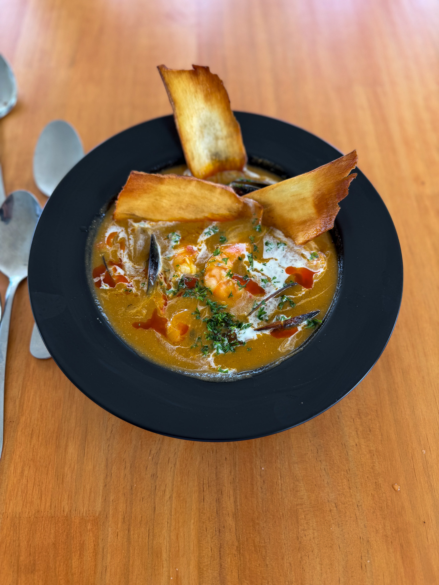 Cazuela de mariscos ZULÚ